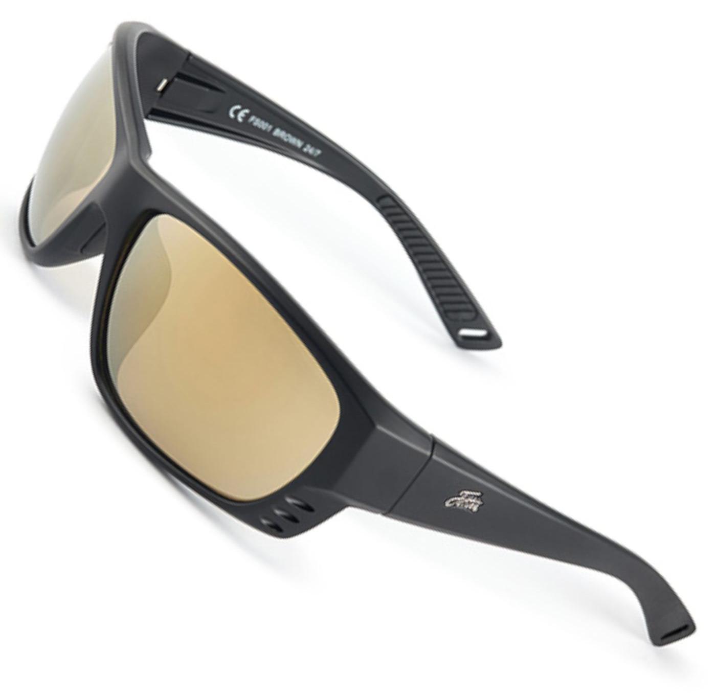 Fortis Finseeker Brown 247 Gold Xblok - Polarisationsbrille FS001