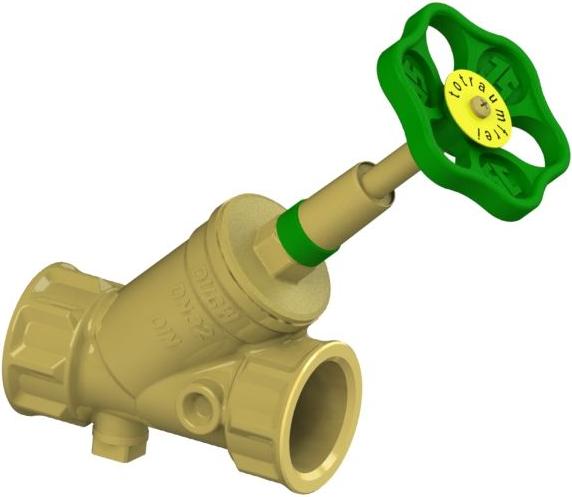 Js Kfr-Ventil, Muffenanschluss O.e.,St.sp.,Dn32,1 1/4,Pr-Ms,Dvgw