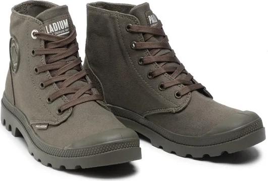 Zelené boty Palladium Mono Chrome-36