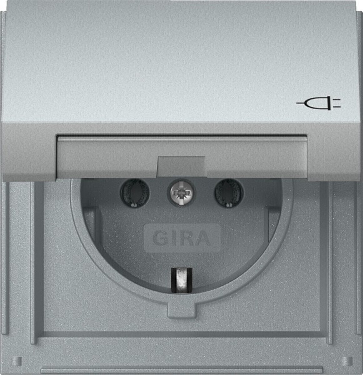 Gira SCHUKO KD TX_44 F ALU (445465 TX_44)