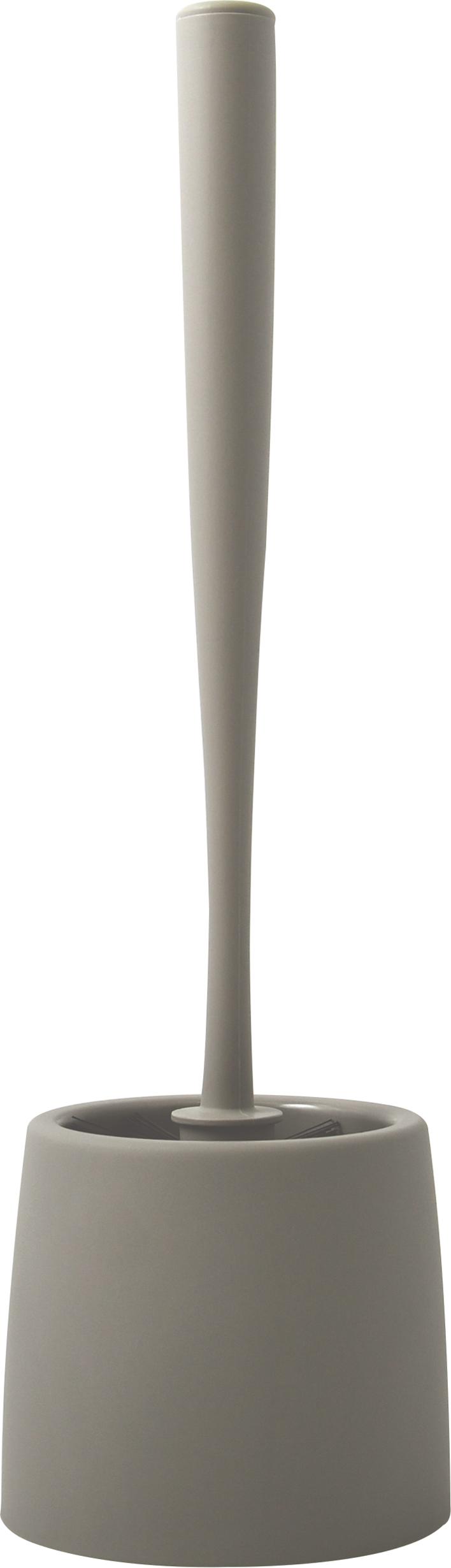 bremermann® Serie da Bagno Piazza – Scopino per WC, in Acciaio Inox e Vetro