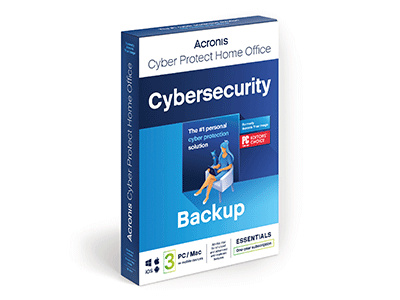 Acronis Cyber Protect Home Office, 3 Lizenz(en), 1 Jahr(e), Box HOFBA1EUS