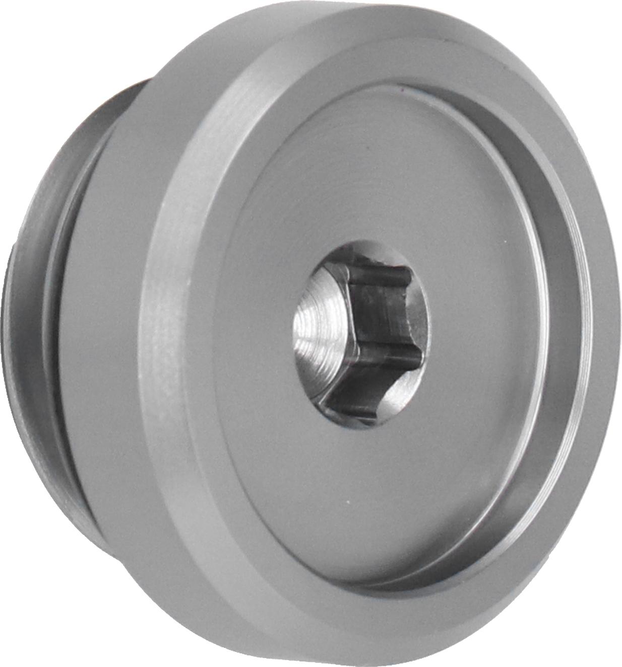 Gistuch Öleinfülldeckelschraube, Motorradzubehör, Upgrade-Teile, passend für YZFR6S 2006–2010 (grau)