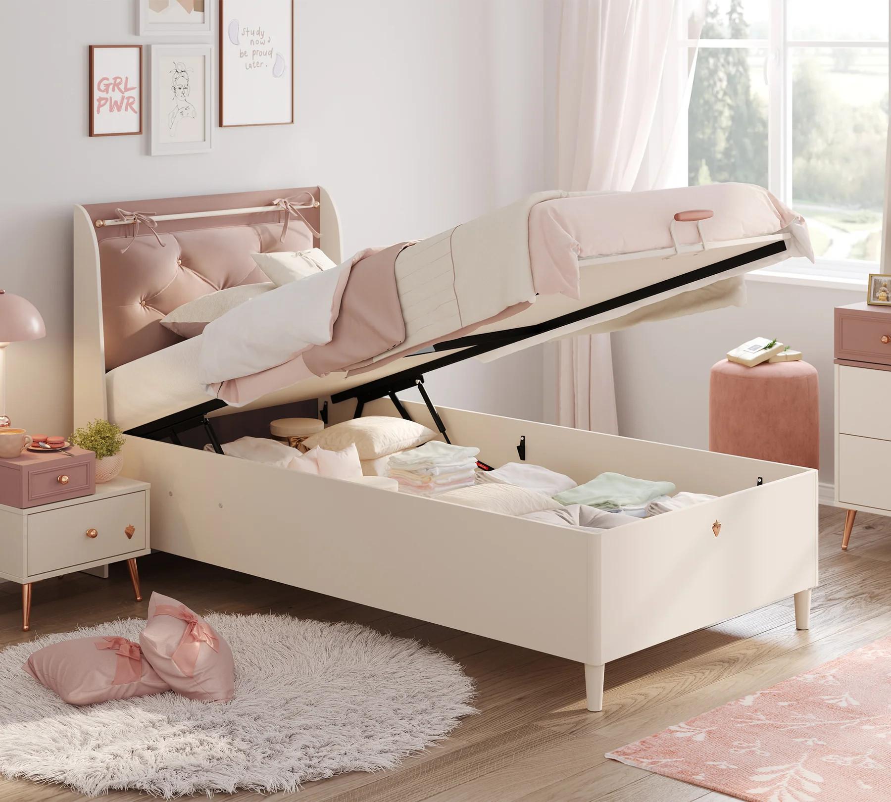 Cilek ELEGANCE Stauraumbett, 2 Größen : Liegefläche 120 x 200 cm Liegefläche: Liegefläche 120 x 200 cm 20.84.1708.00