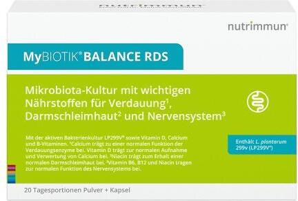 nutrimmun GmbH MyBIOTIK®BALANCE RDS 20x2 g Pulver+20 Kapseln 1 P 15635170