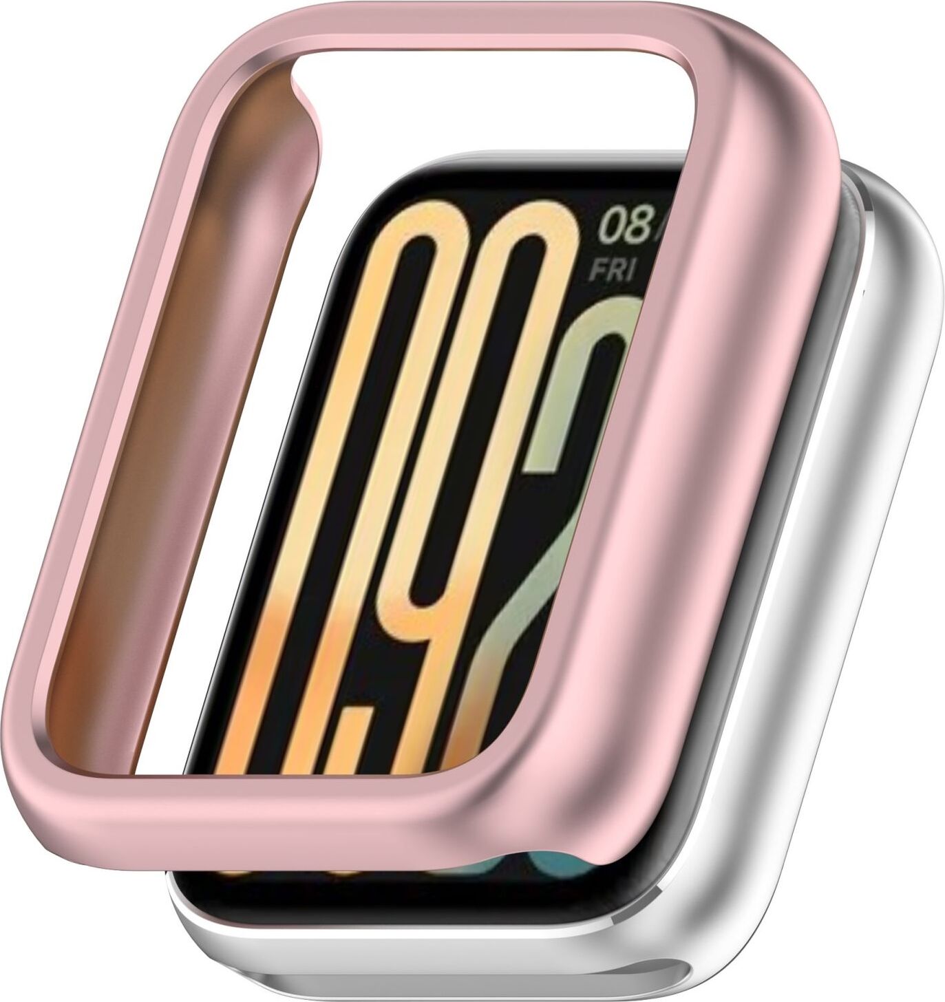 Pre Xiaomi Smart Band 9 Pro Plastic PC Cover Protective Case Pink
