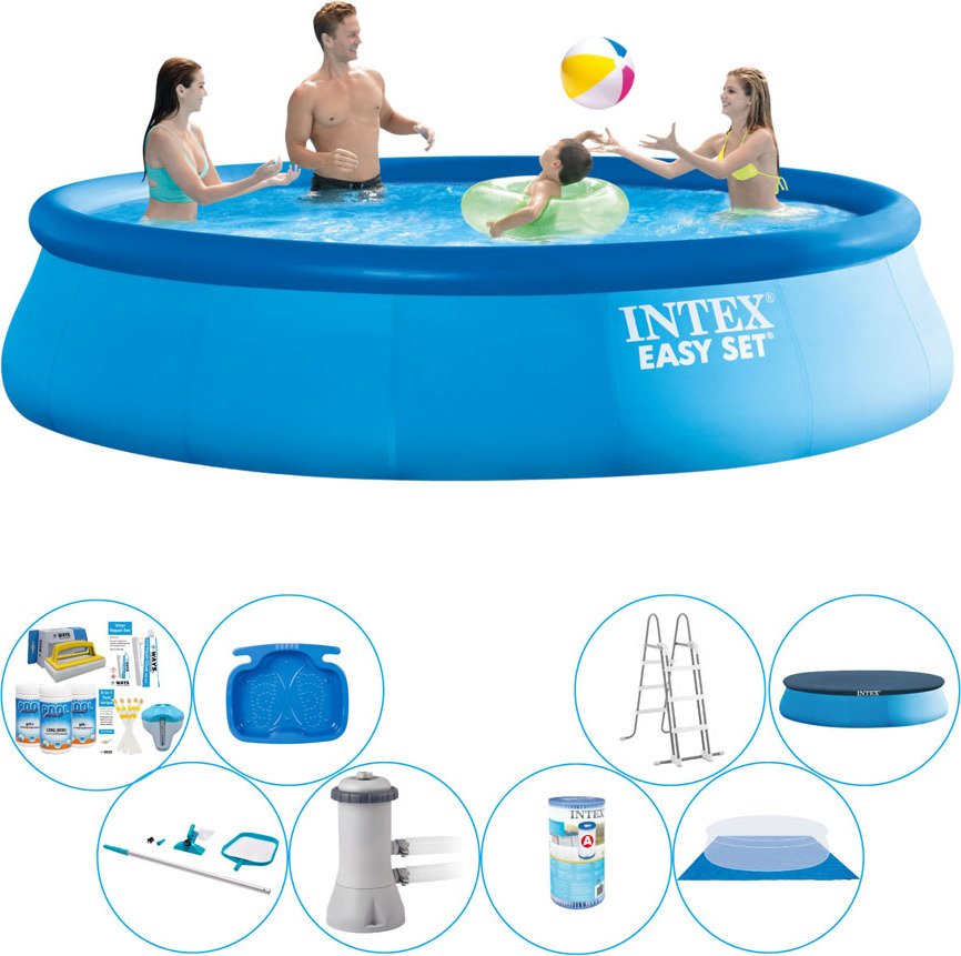 Bazén vrátane príslušenstva - Intex Easy Set Round 457x107 cm