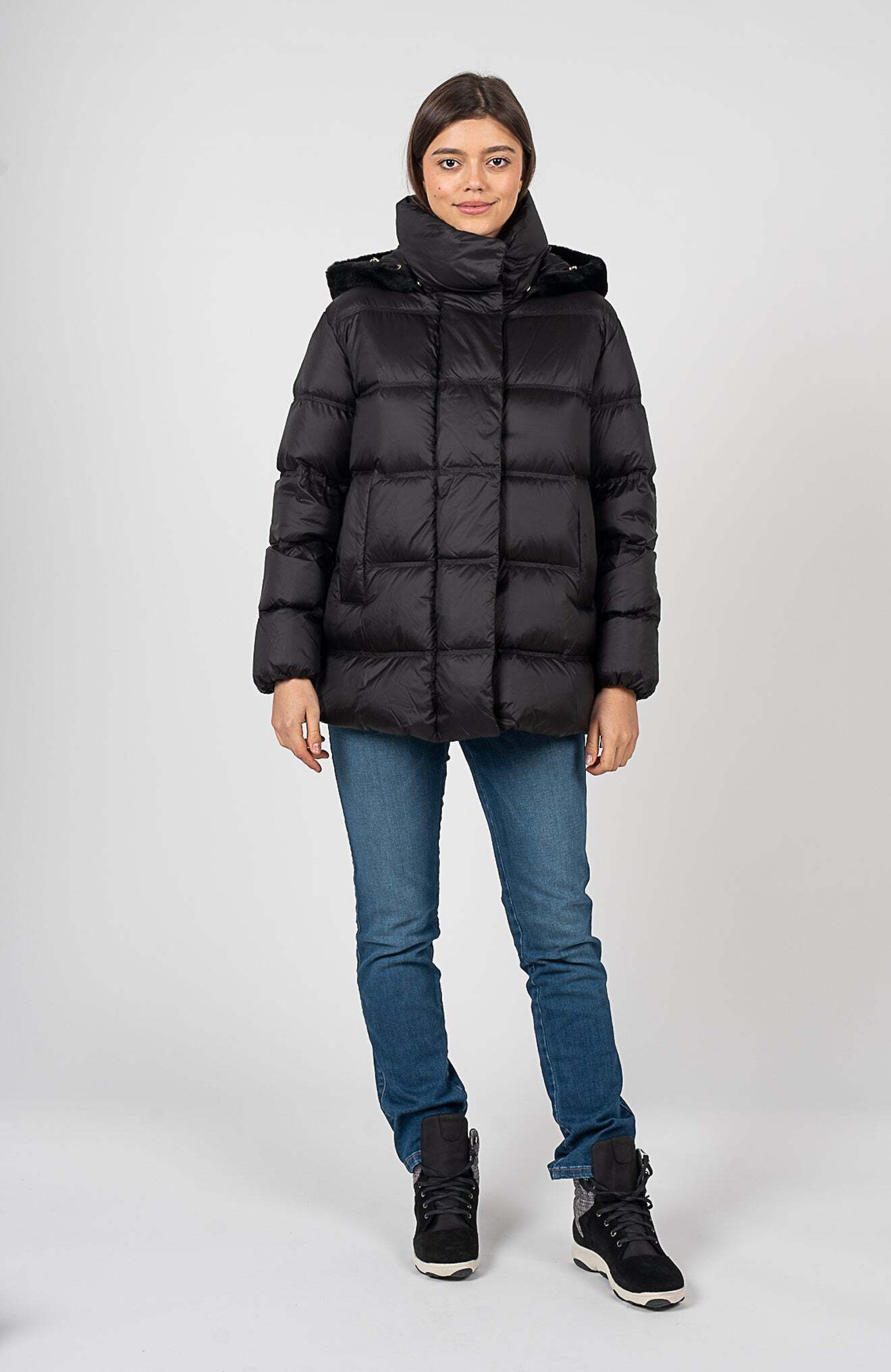 Geox Jacke "Thaina" - W2626F T2562 - Schwarz- Größe: 40(EU)