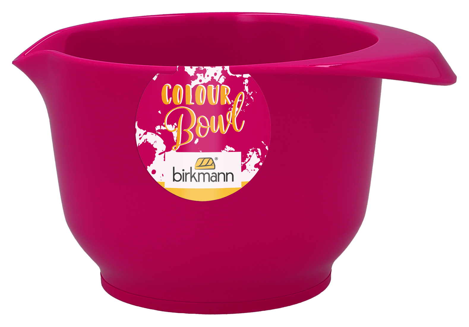 RBV Birkmann IRKMANN Rühr- und Servierschüssel, 0,5 Liter, granita, aus Melamin, standfest, kratzfest, BPA-frei, 708853