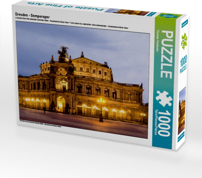 Calvendo Dresden - Semperoper 1000 Teile Puzzle quer 640x480mm, Seethaler Thomas; 7322864