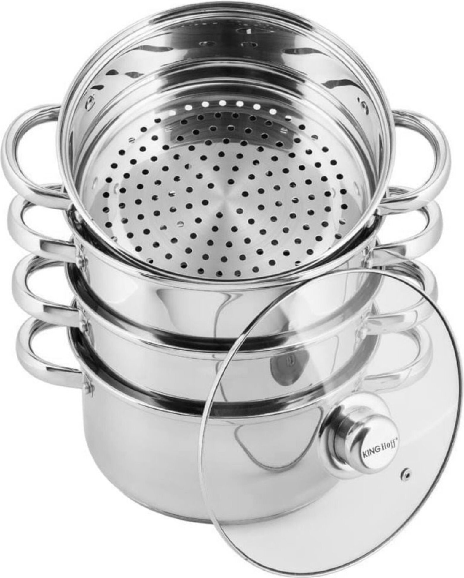 Kinghoff Dampftanne 24Cm 5.0L Kh-3320 KH3320