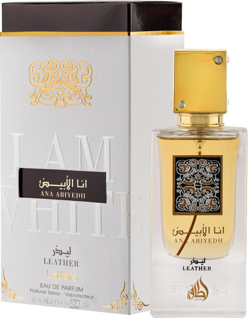 Lattafa Ana Abiyedh Leather parfémovaná voda unisex 60 ml