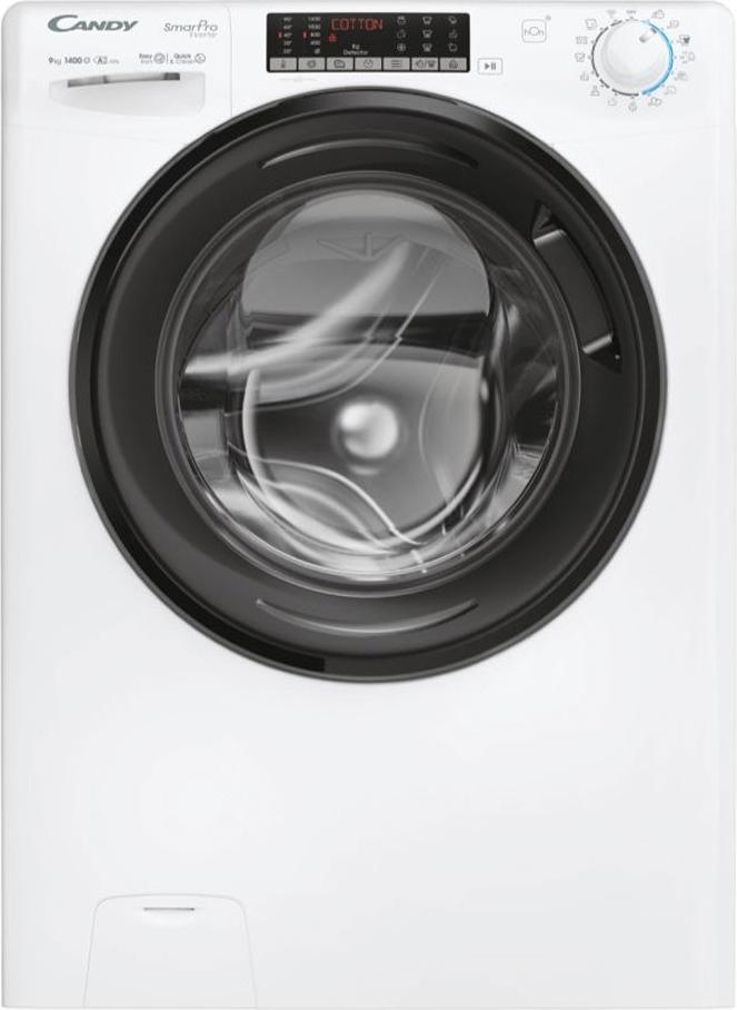 Candy Smart Pro Inverter CSO 496TWMB6/1-S, Predné plnenie, 9 kg, B, 76 dB, 1400 ot/min, A