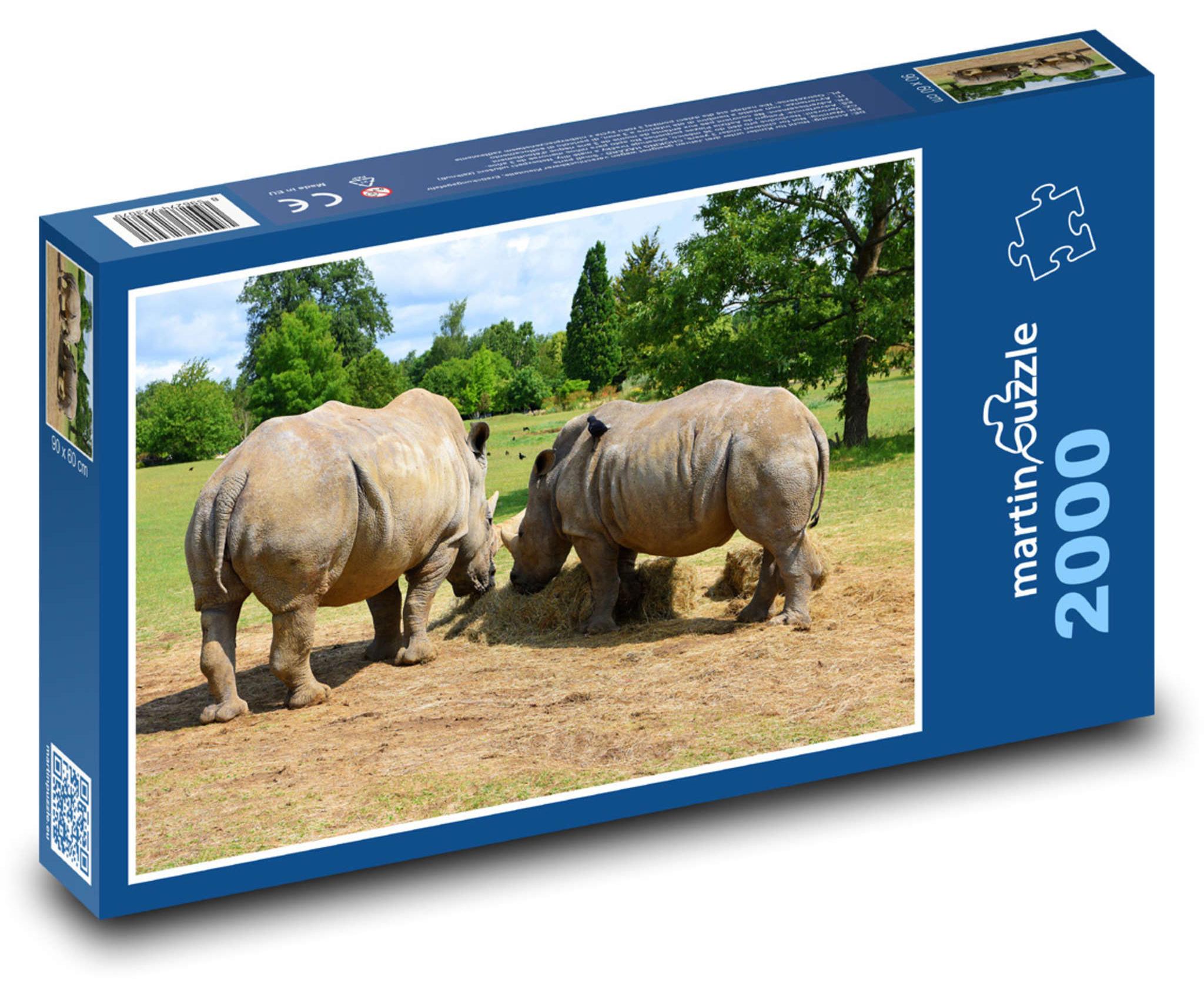 MCprint martinpuzzle - Puzzle 2000 Teile - Nashörner