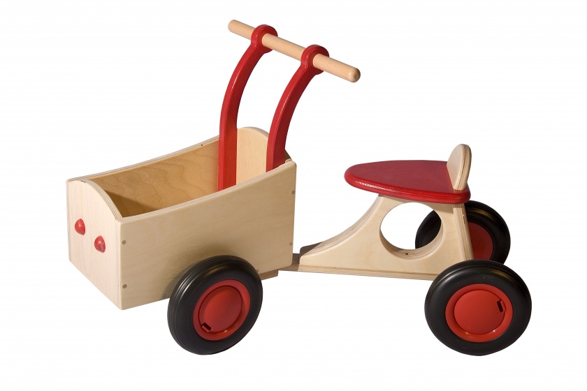 Van Dijk Toys Holz Kinder Laufrad - Rot (Kinderbetreuungsqualitt) 200