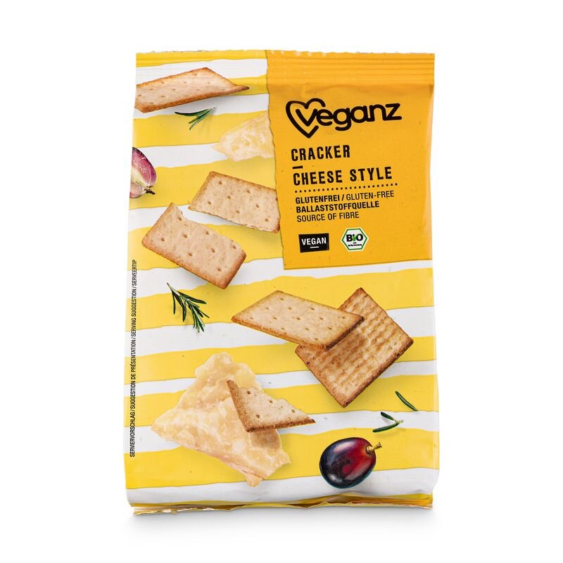 Veganz Cracker Cheese Style 100g Kaufland.de