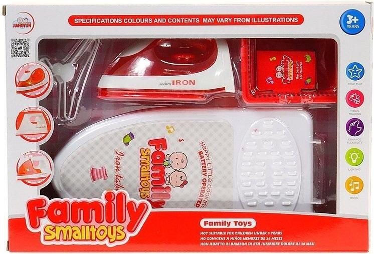 ADAR Batteriebetriebenes Bügeleisen mit Bügelbrett (Spielzeug)