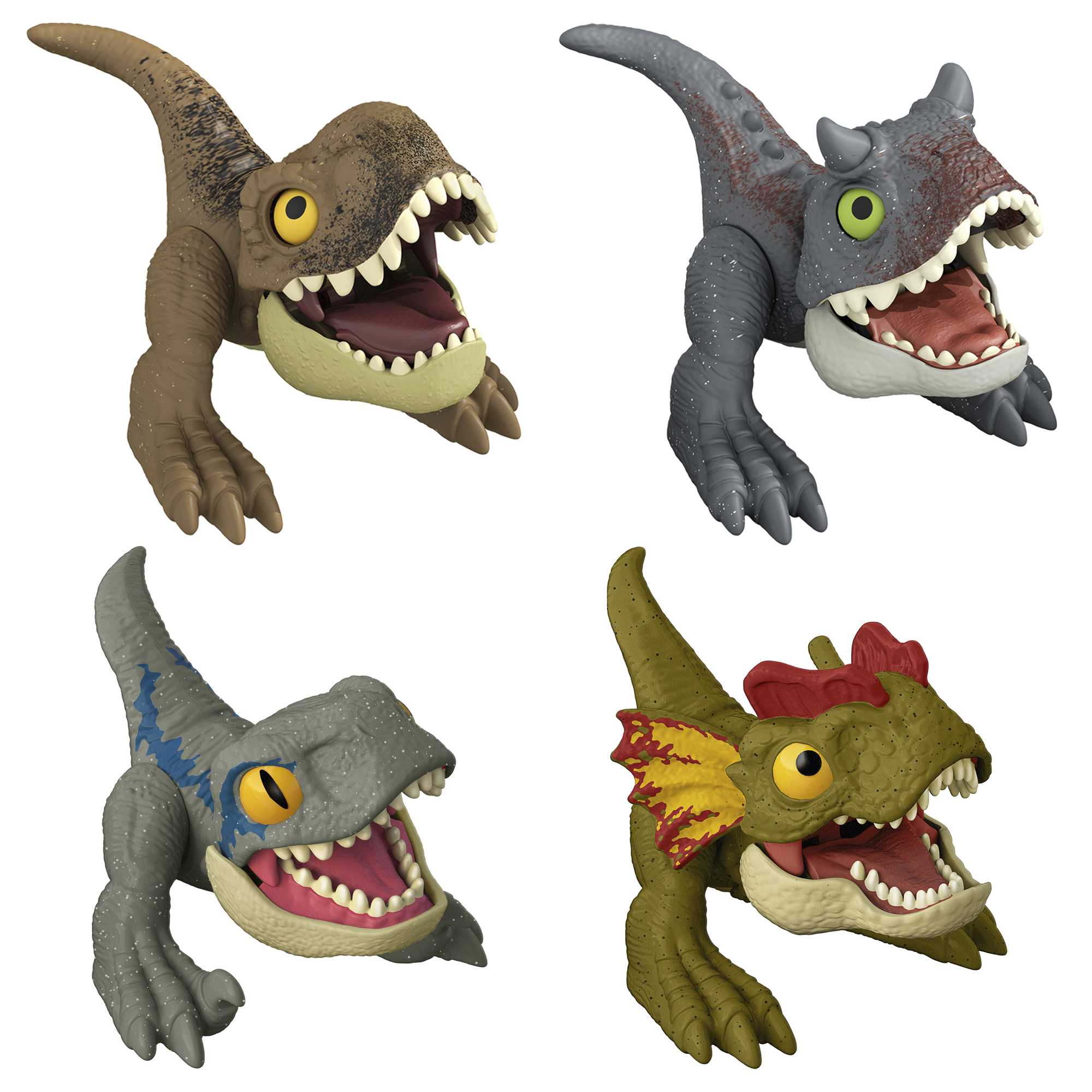 Jurassic World Uncaged Wild Pop Ups 4er-Pack (SIOC) HFR08