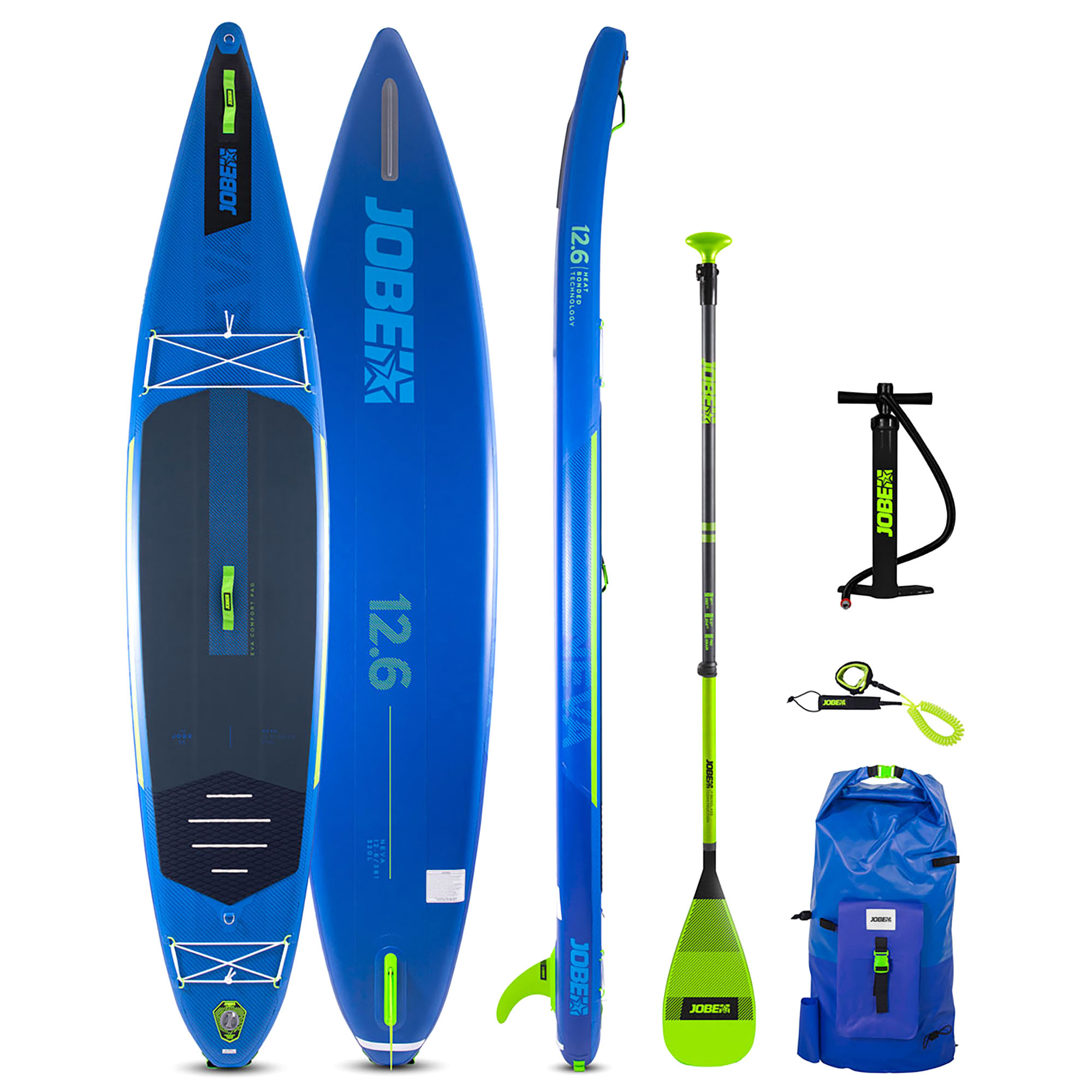 Jobe NEVA SUP 12.6 Balík Surf SUP Stand up Paddle Board Komplettset