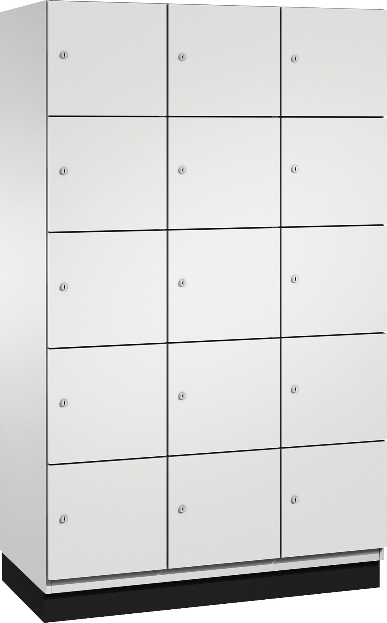 C+P Möbelsysteme C+P Fächerschrank 4510432S10008 Sockel 15Fächer B1200mm lgr/lgr