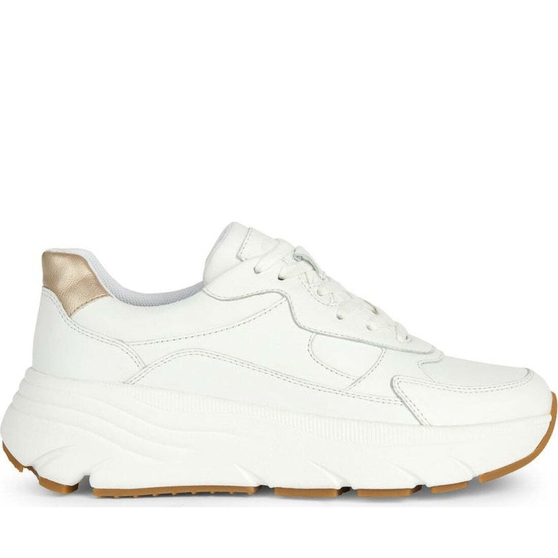 Geox Dámske tenisky D45UFB 085NF C1327 Farba: biela Veľkosť: 37
