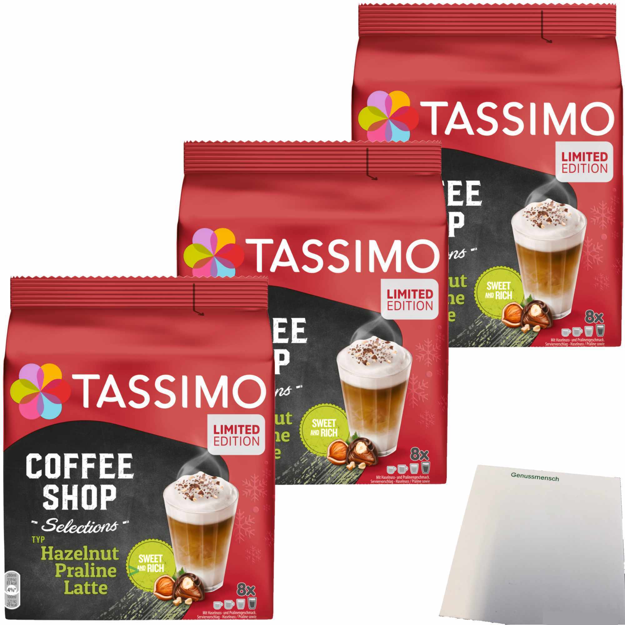 Tassimo Coffee Shop Selection Hazelnut Kaufland.de