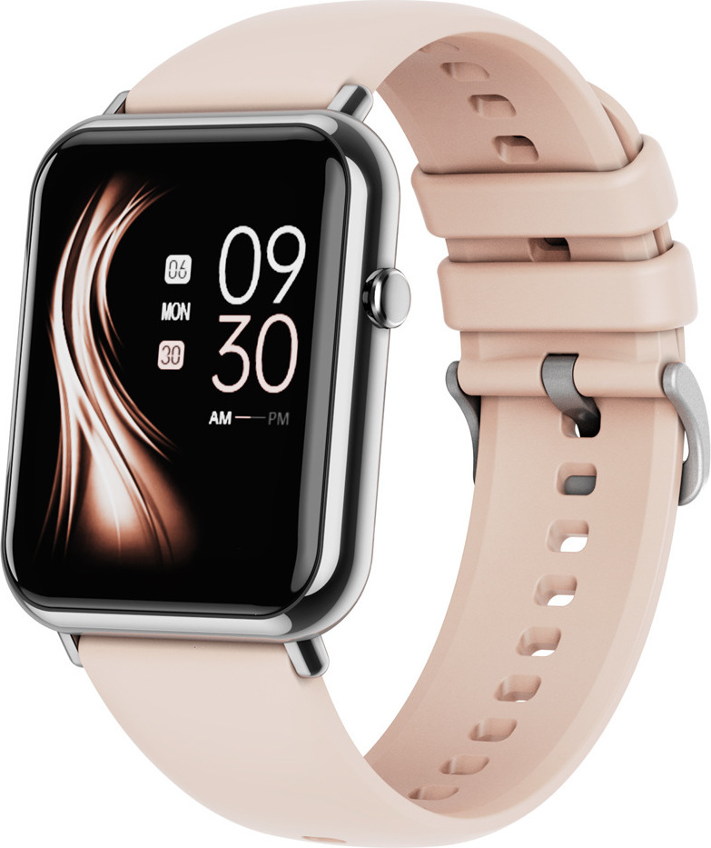 Smartwatch, smartwatch pre ženy mužov, 1,69" HD fitness tracker hodinky pre Android IOS, IP67 vodotesný monitor srdcového tepu krokomer sledovanie aktivity, ženy, muži, ružová