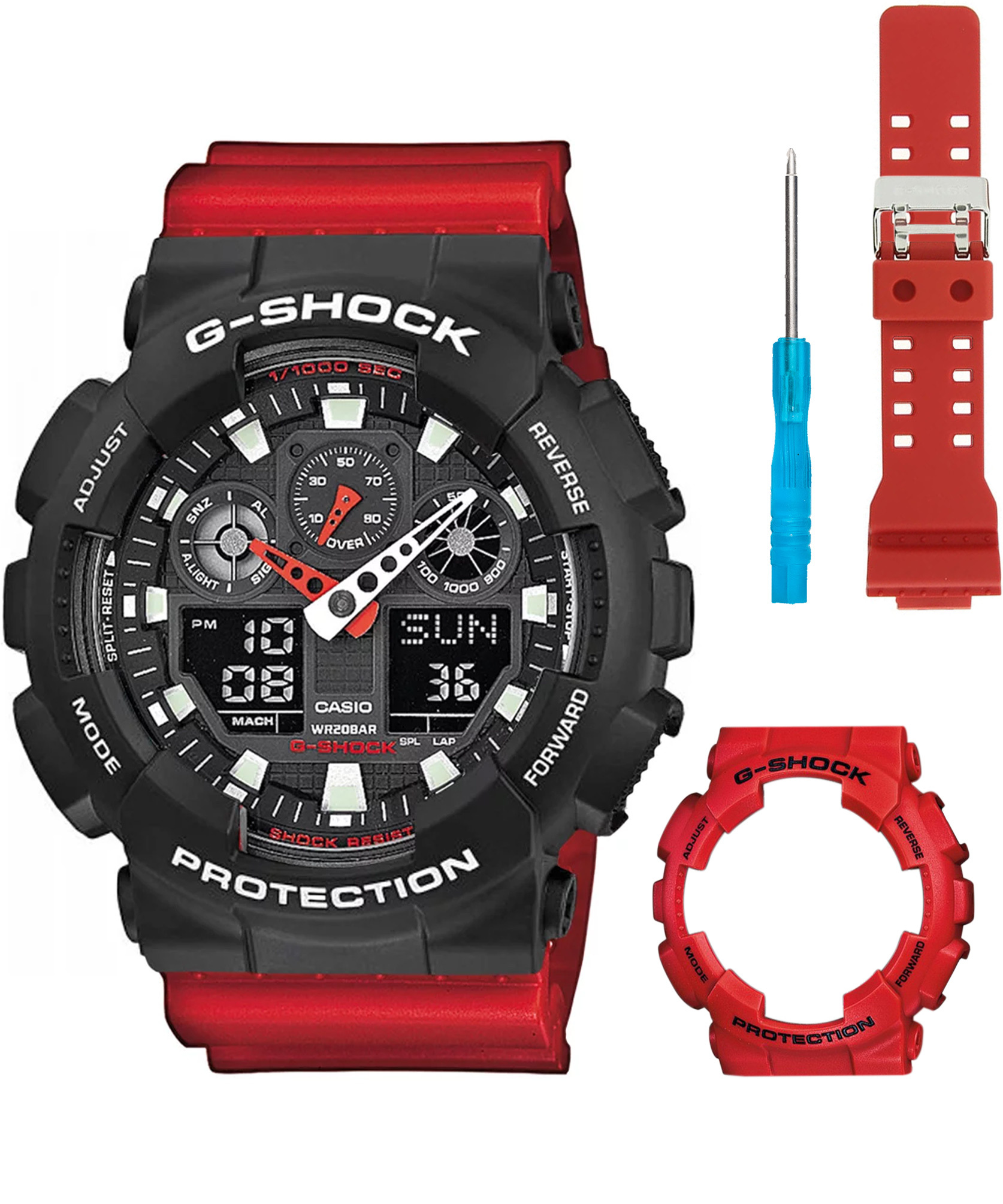 Hodinky Casio G-SHOCK Original GA-100 SET