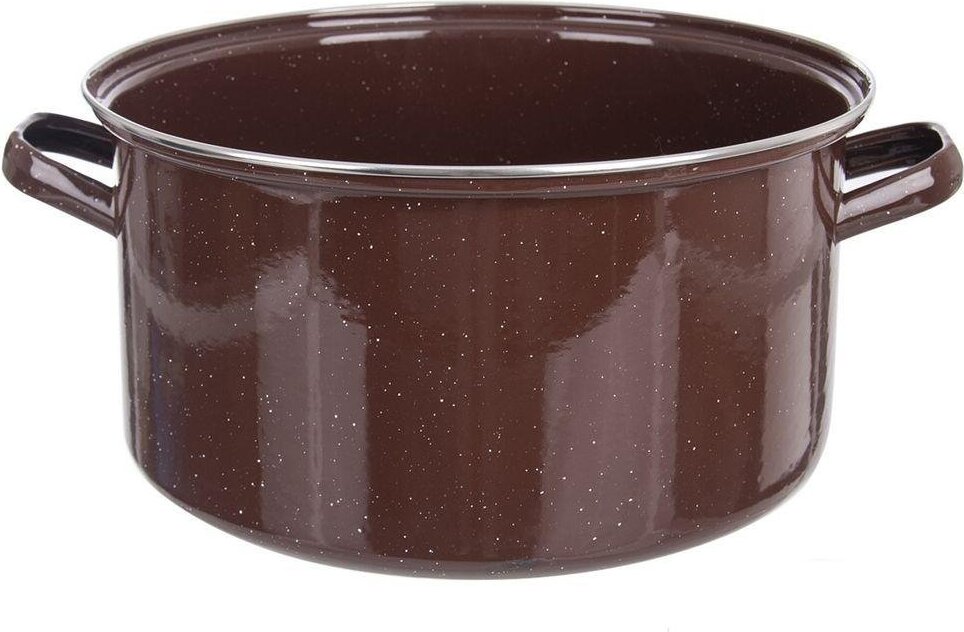 ORION Emaille-Topf emaillierter Kochtopf für Gastronomielokale groß 36 cm 15l 111893