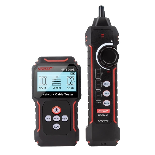 OEM Netzwerkkabel-Tracker, Kabel-Längenmessung, PoE-Testfähigkeit, NF-8209S 2666