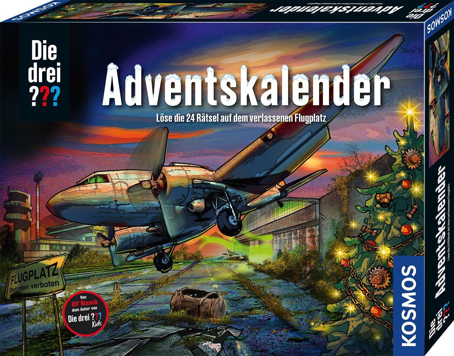 Kosmos Tri ??? adventný kalendár 632571, Vyriešte 24 hádaniek na opustenom letisku