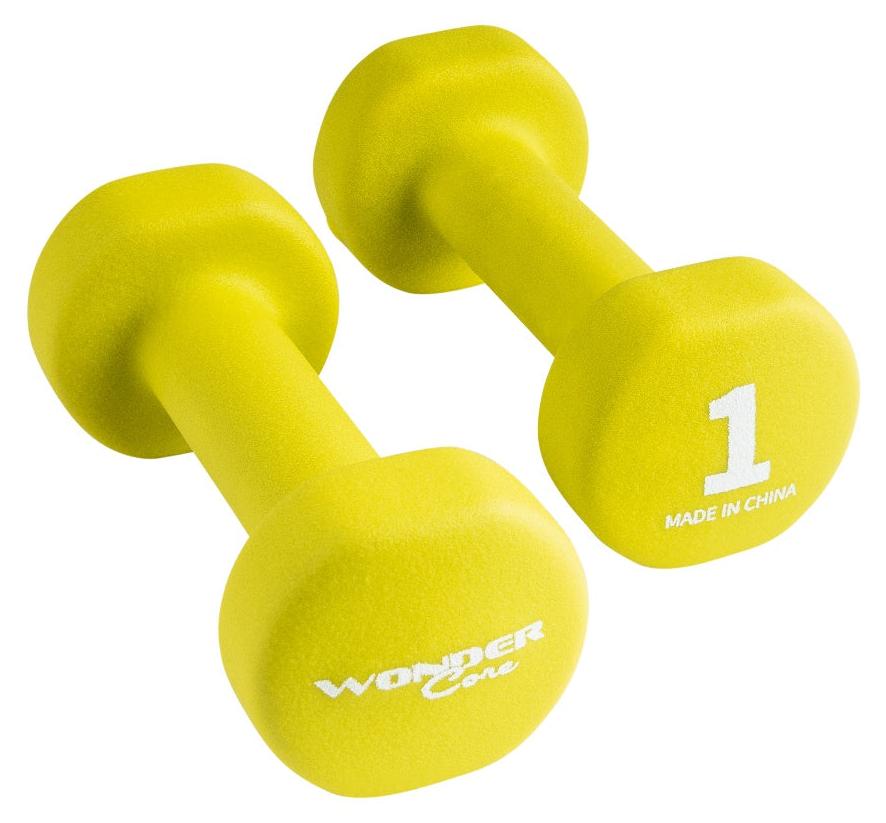 B2X Neopren-Hantelset, je 1 kg, rutschfeste Beschichtung