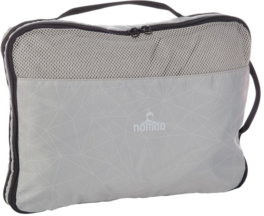NOMAD® Packing Cube Large | Mist Grey | Ultraleicht | Reiseveranstalter / Wäschesack | Für Rucksack / Koffer BXBOXMN3T146B00