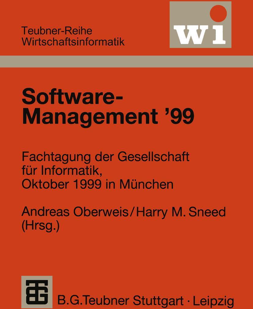 Sonstige Verlage Software-Management '99