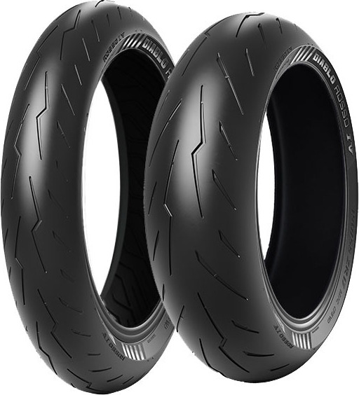 Pár pneumatík PIRELLI 110/70-17 54H + 150/60-17 66H DIABLO ROSSO IV 4