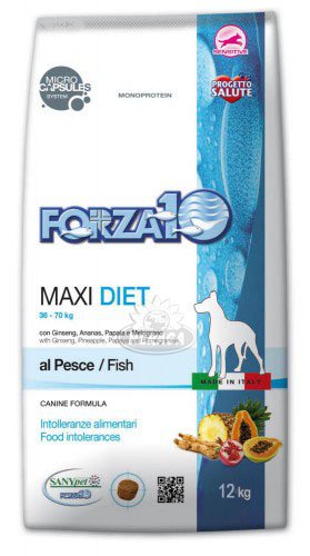 Forza10 Maxi MonoDiet reich an Fisch für Hunde 12kg 533291