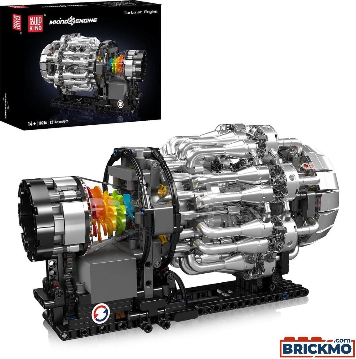 Mould King Mechanisches Turbojet Triebwerk 10216