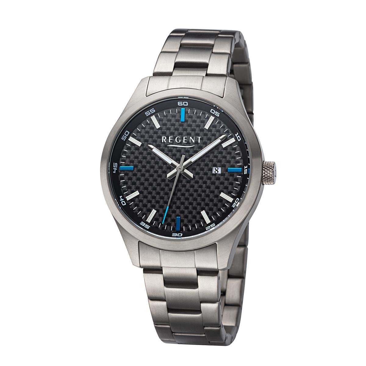 Regent Herren Armbanduhr BA-760 Titan