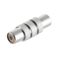 Kabelbude.eu Cinchbuchse / Cinchbuchse, Metall schwarz