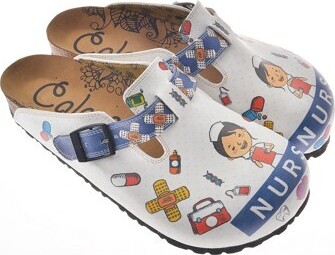 Damen Clogs für Krankenschwestern Calceo WCAL387 40