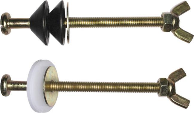EDM 6er Pack Schrauben für WC-Hebel (Verpackung)