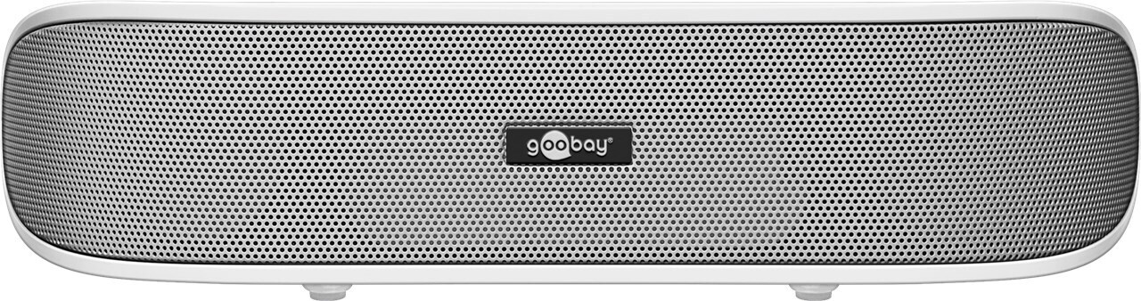 goobay Cabstone SoundBar s AUX biely (balenie po 1 ks)