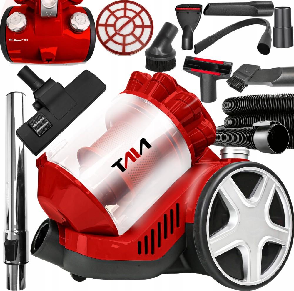 Cyklónový Vysávač Taia 8247 4000W Bezvreckový 3L Hepa-Filter S Príslušenstvom