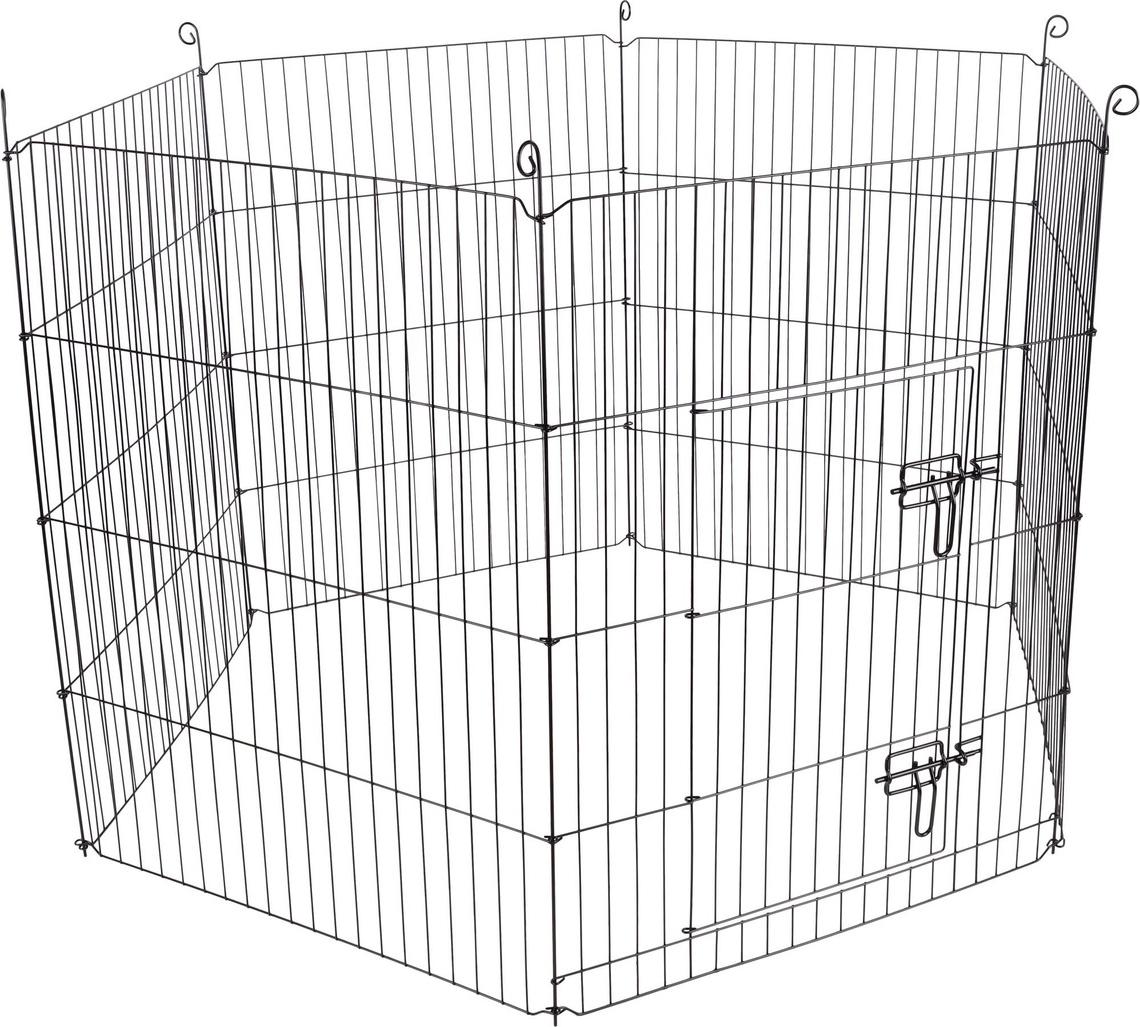 Flamingo Freigehege für Nagetiere Zippo schwarz 210426