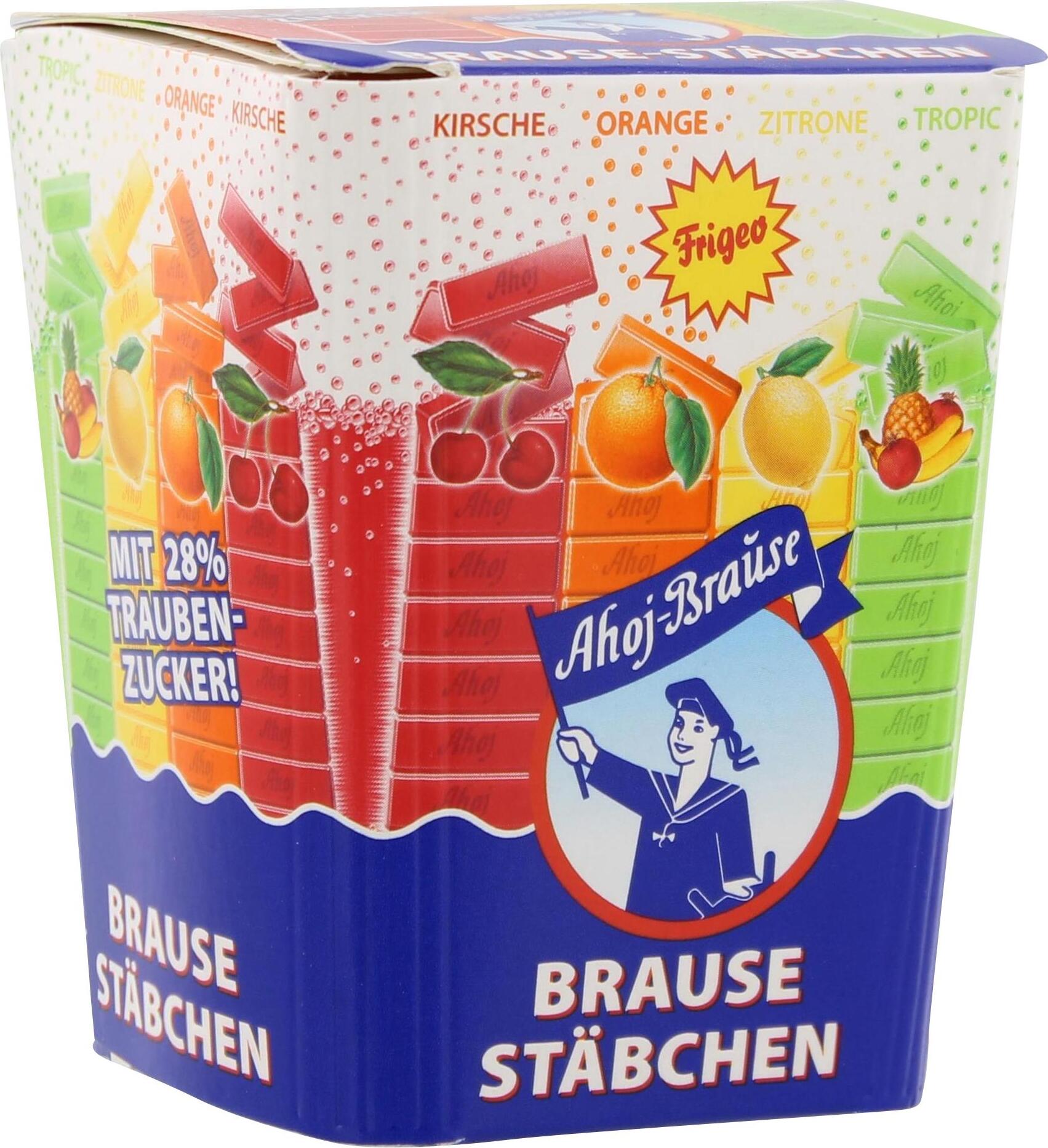 Katjes Ahoj Brause Stäbchen mit Traubenzucker und Fruchtgeschmack 125g Katjes Fassin GmbH + Co. KG