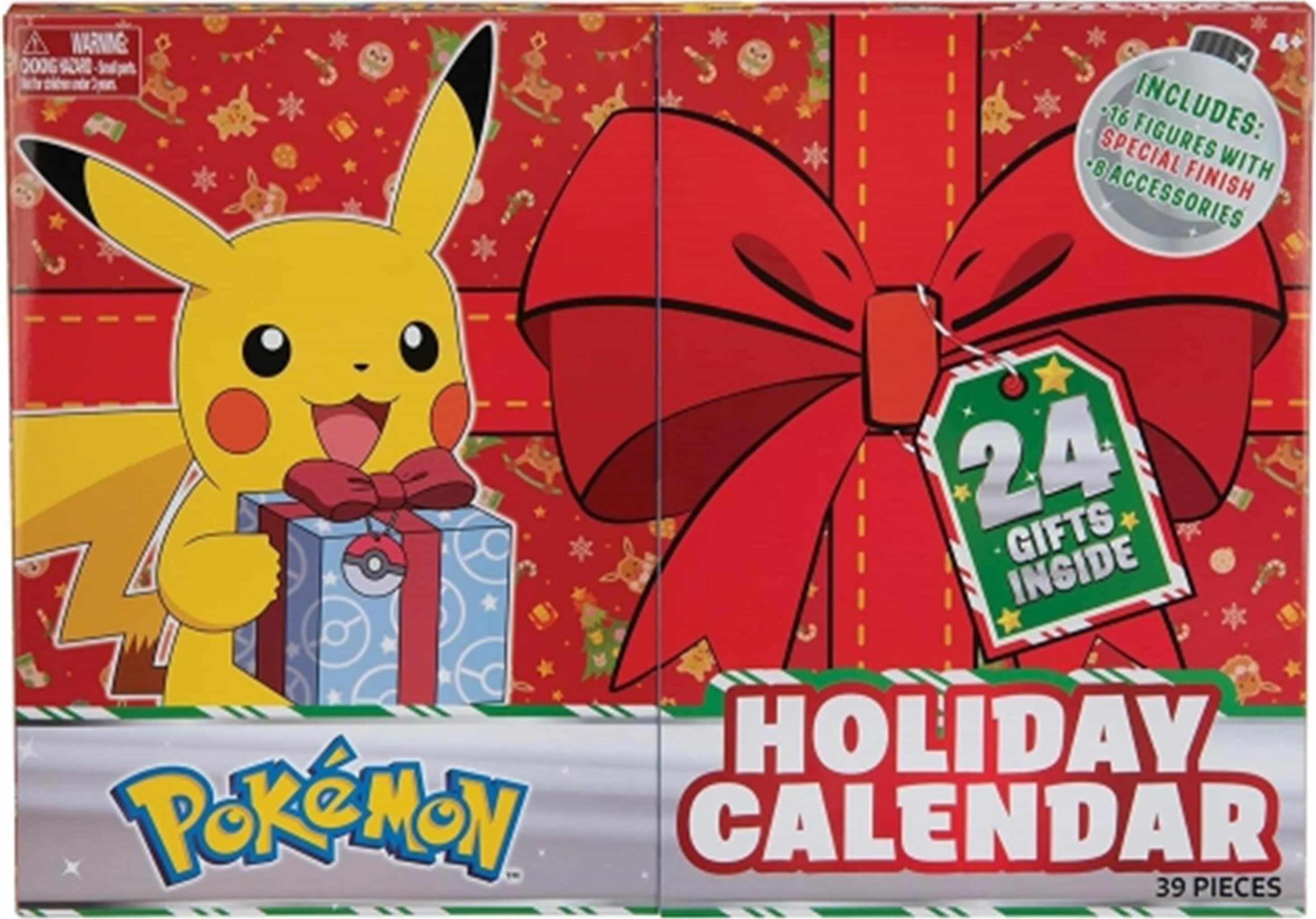 Pokémon - Adventný kalendár Pikachu figúrky Sviatočný kalendár Vianočný kalendár