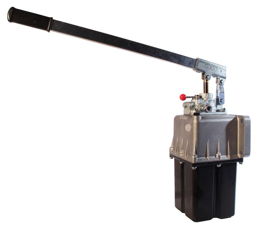 OMFB Handpumpe PMI25 5L Behälter Handpumpe 25cm³ doppeltwirkend Kunststoffzylinder doppeltwirkend