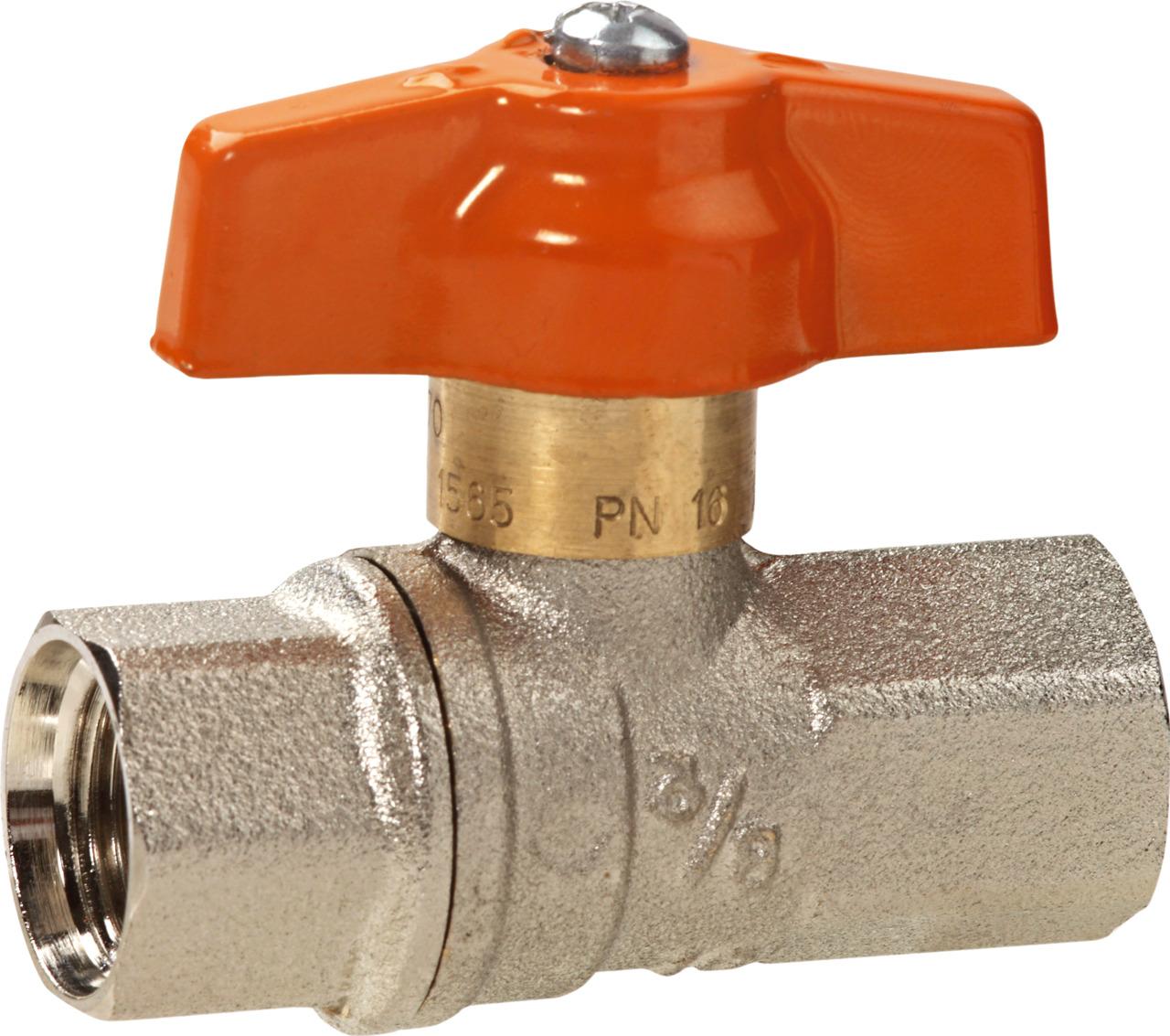 GOK Messing-Kugelhahn Typ 0270, Variante:1/4 x 1/4 3595