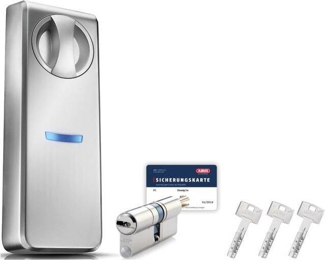 Somfy Smartes Türschloss ABUS für Türblattdicke 7-9 cm, ohne Internet Gateway (1870618)
