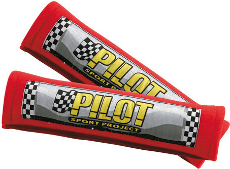 Pilot, Paar Gurtpolster - Rot 72413